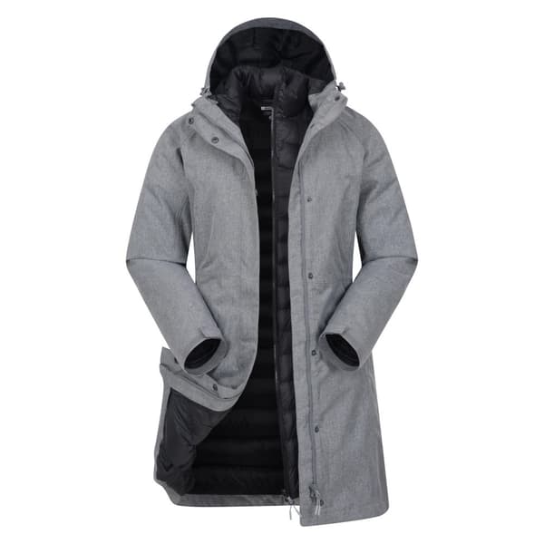 Mountain Warehouse Womens/Ladies Alaskan Long 3 in 1 Jacket