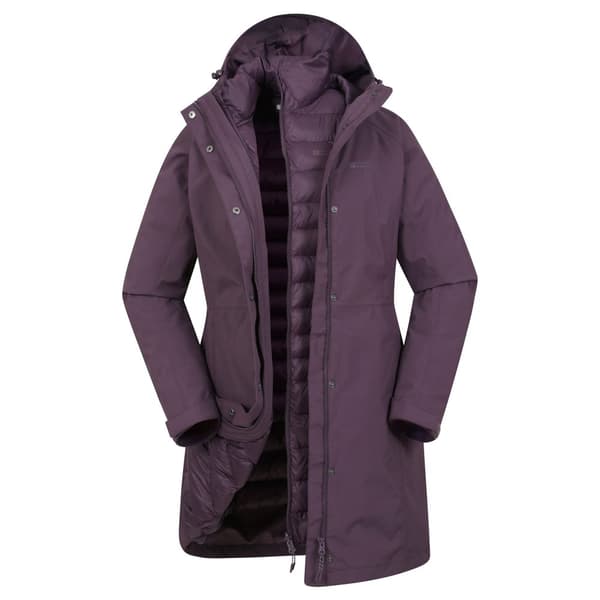 Mountain Warehouse Womens/Ladies Alaskan Long 3 in 1 Jacket
