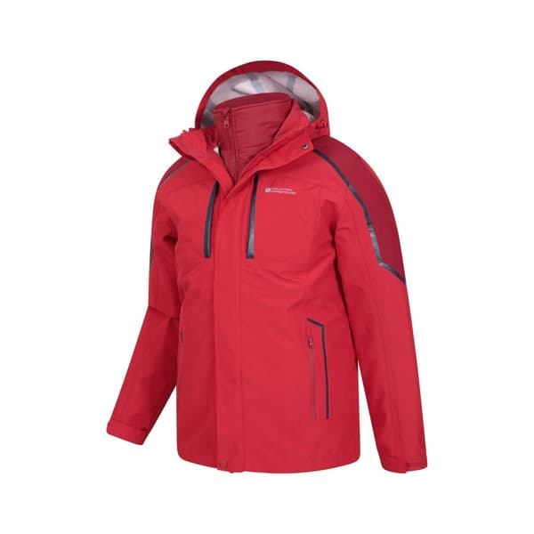 Mountain Warehouse Mens Zenith Extreme III 3 in 1 Padded Jacket