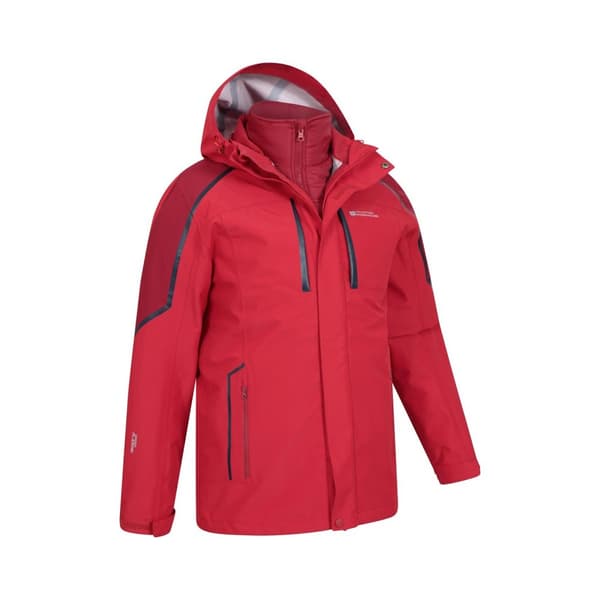 Mountain Warehouse Mens Zenith Extreme III 3 in 1 Padded Jacket
