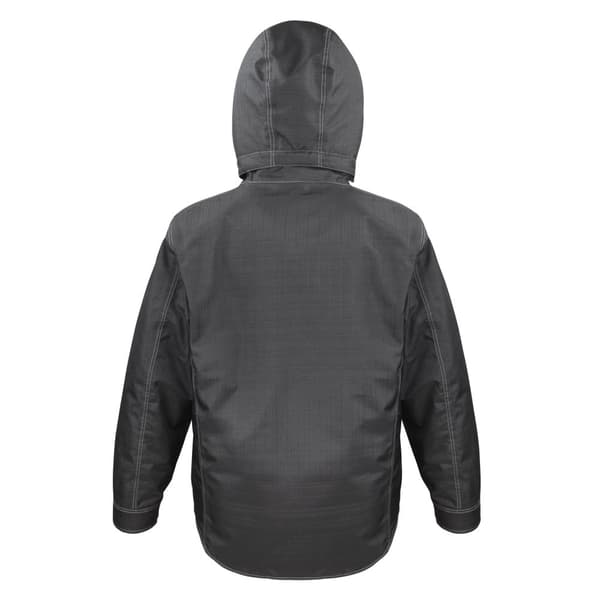 WORK-GUARD by Result Unisex Adult Textured Denim Jacket