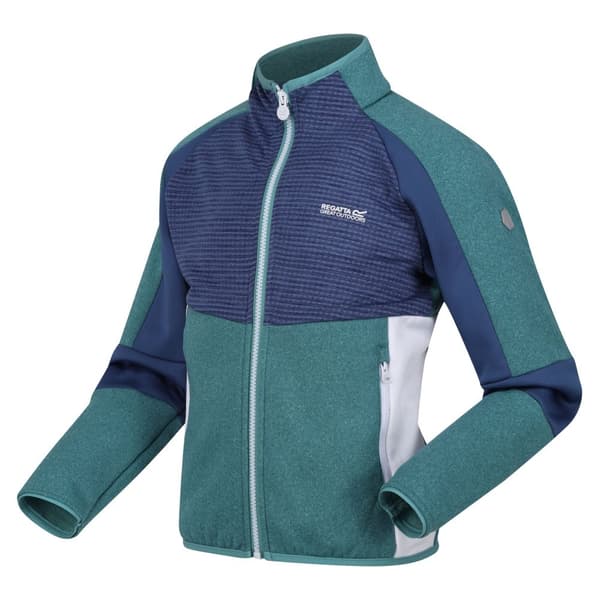 Regatta Childrens/Kids Oberon VII Marl Full Zip Fleece Jacket