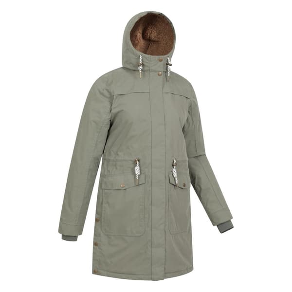 Mountain Warehouse Womens/Ladies Acorn Waterproof Borg Lined Padded Parka