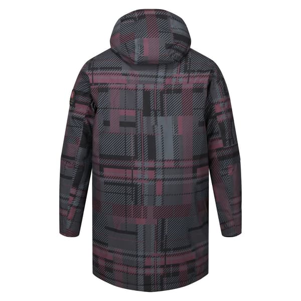 Regatta Mens Christian Lacroix Laurus Grid Padded Waterproof Jacket