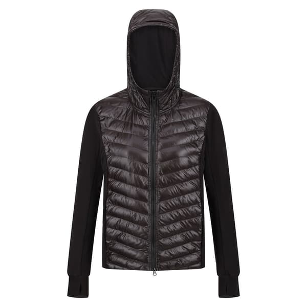 Regatta Womens/Ladies Kelton Baffled Padded Jacket Black 14 UK