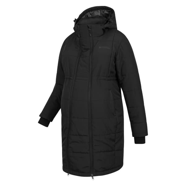 Mountain Warehouse Ametist lång vadderad gravidjacka för damer/kvinnor