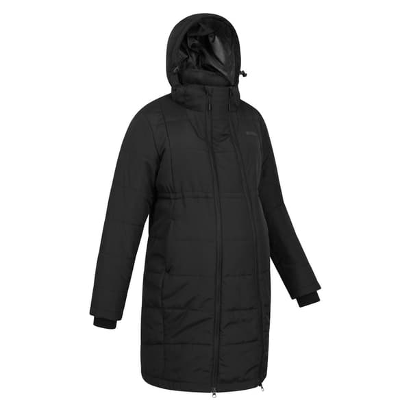Mountain Warehouse Ametist lång vadderad gravidjacka för damer/kvinnor