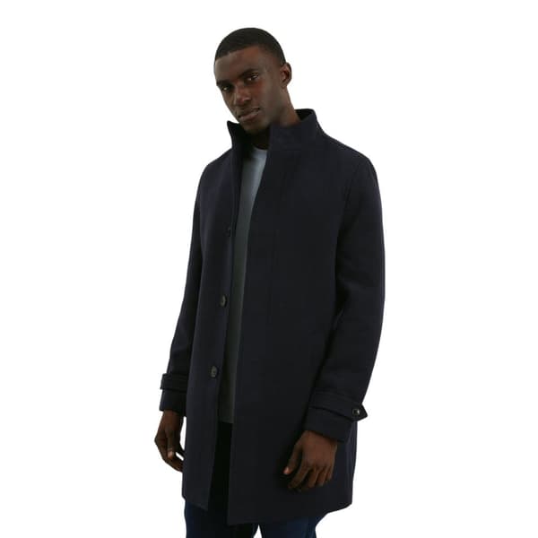 Burton Mens Signature Funnel Neck Coat Navy S