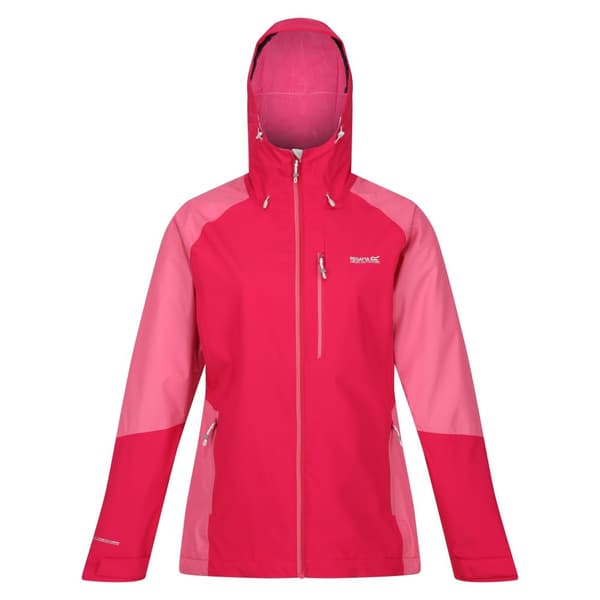 Regatta Womens/Ladies Highton IV Stretch Raincoat Pink Potion/Fruit Dove 16 UK