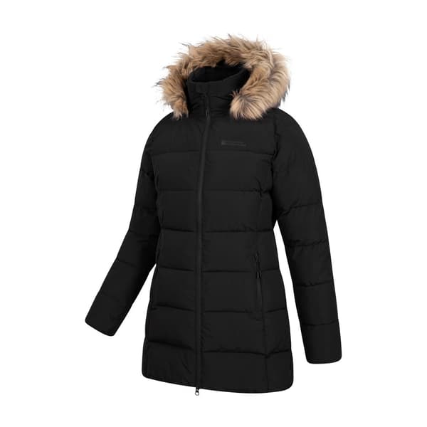 Mountain Warehouse Lång vadderad Nola-jacka för damer/kvinnor