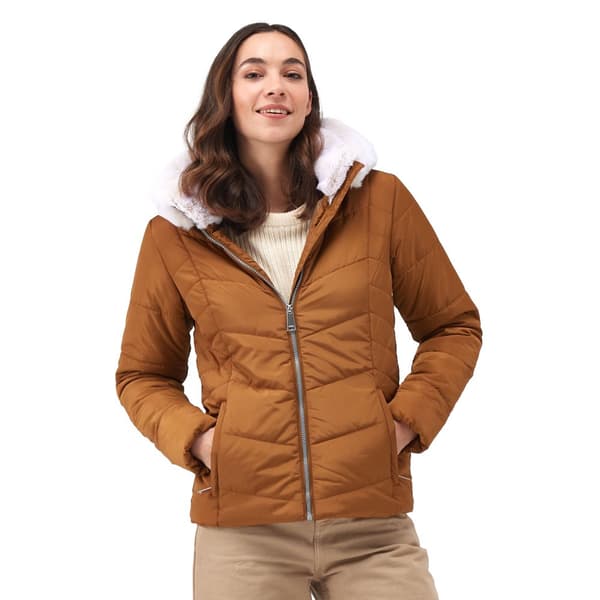 Regatta Womens/Ladies Wildrose Baffled Padded Hooded Jacket
