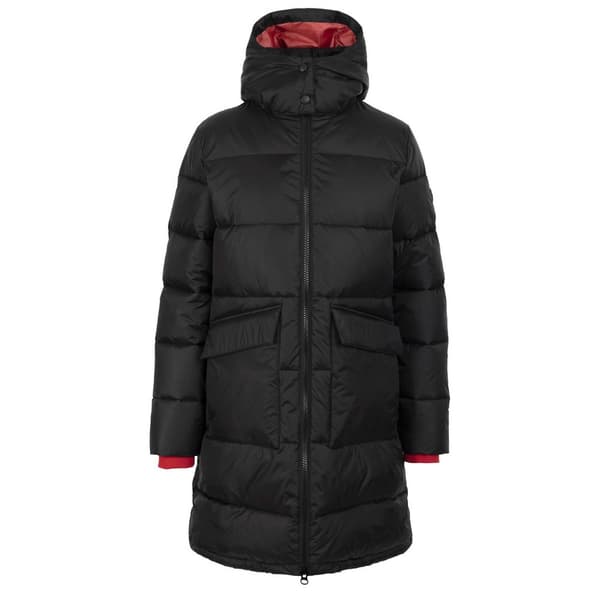 Trespass Womens/Ladies Parkview Long Length Casual Jacket Black 3XL