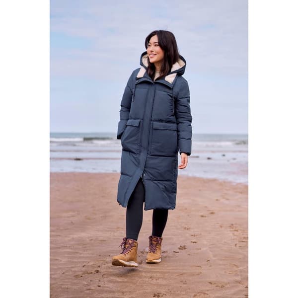 Animal Womens/Ladies Dawlish Recycled Longline Padded Jacket
