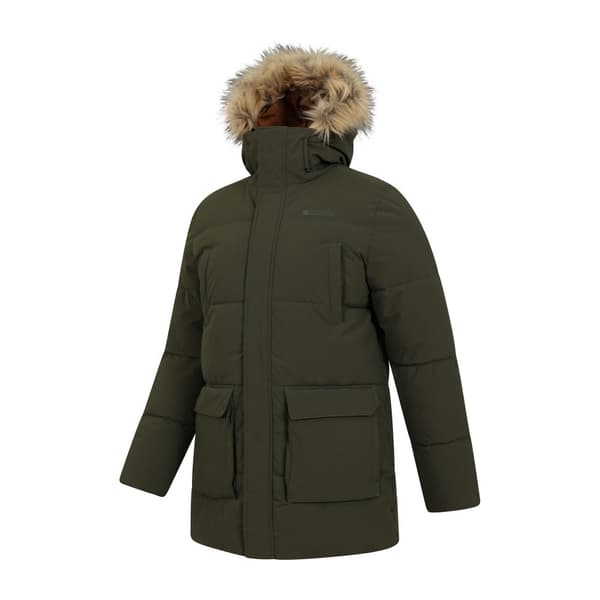Mountain Warehouse Mens Fern Water Resistant Padded Parka