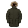 Miniatyrbilde 1 av 4: Mountain Warehouse Mens Fern Water Resistant Padded Parka