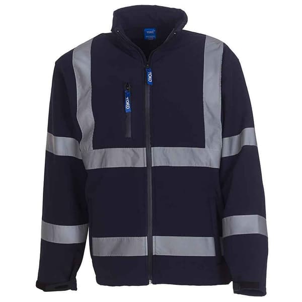 Yoko Unisex vuxen Hi-Vis mjuk skaljacka