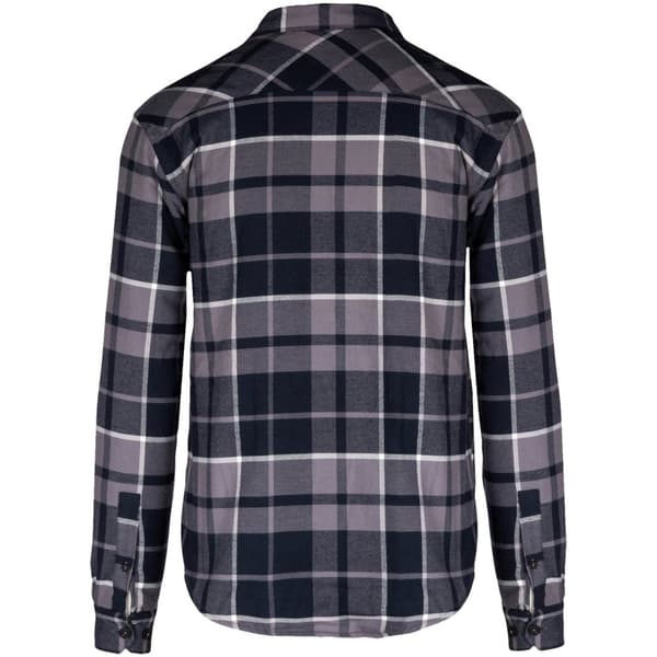 Kariban Mens Checked Sherpa Lined Shirt Jacket