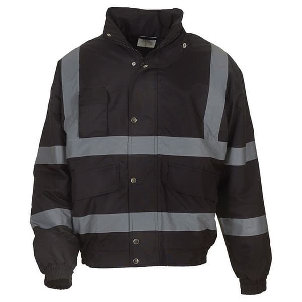 Yoko Unisex Adult Classic Hi-Vis Bomber Jacket