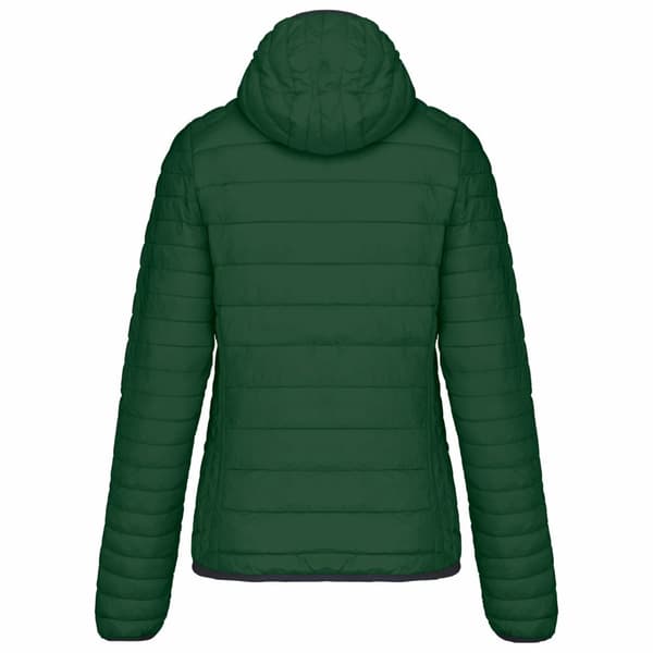 Kariban Womens/Ladies Lightweight Hooded Padded Jacket