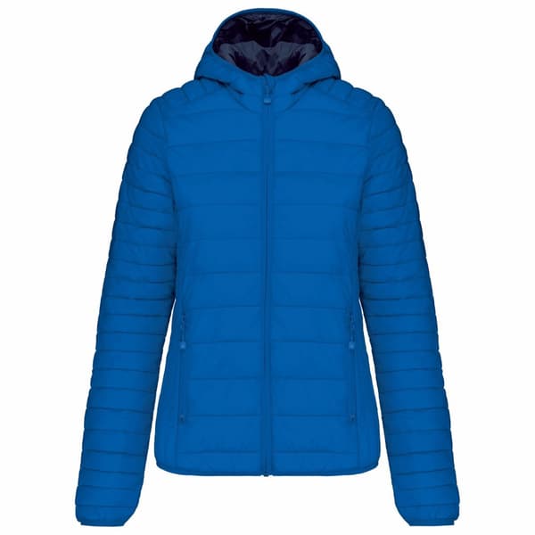 Kariban Womens/Ladies Lightweight Hooded Padded Jacket