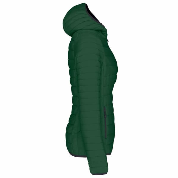 Kariban Womens/Ladies Lightweight Hooded Padded Jacket