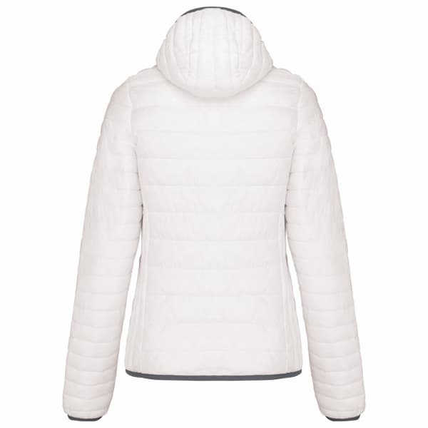 Kariban Womens/Ladies Lightweight Hooded Padded Jacket