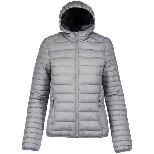 Kariban Womens/Ladies Lightweight Hooded Padded Jacket