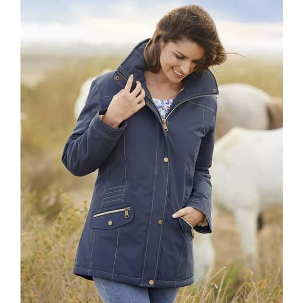 Atlas For Women Vattenavvisande parkas för mellan- och högsäsong för kvinnor/damer