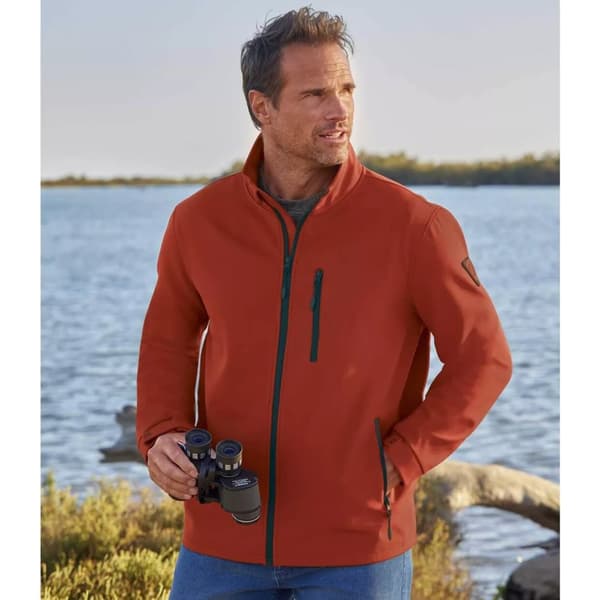 Atlas For Men Vandafvisende sport softshelljakke til mænd