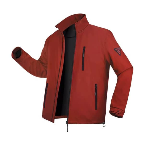 Atlas For Men Vandafvisende sport softshelljakke til mænd Brick Red XXL