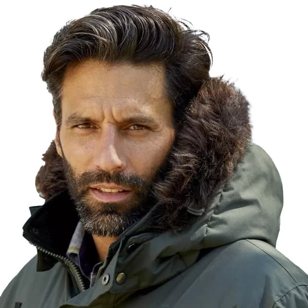 Atlas For Men Parka med flera fickor för herrar