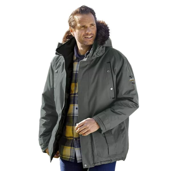 Atlas For Men Parka med flera fickor för herrar