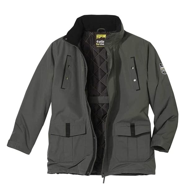 Atlas For Men Parka med flera fickor för herrar