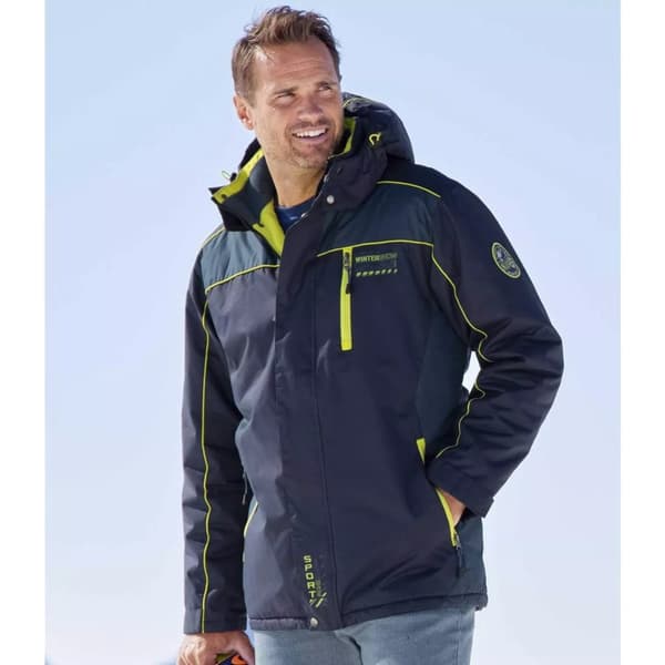 Atlas For Men Sporty Microfibre vandafvisende parka til mænd