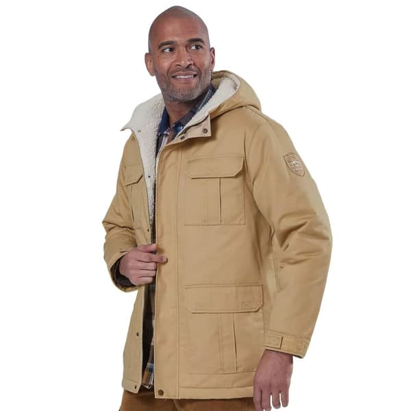 Atlas For Men Mens Water Repellent Hooded Parka