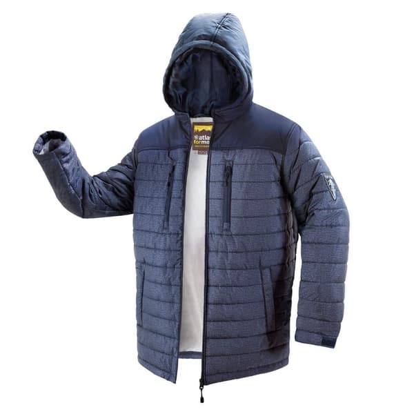 Atlas For Men Mens Quilted Heavy Duty Parka
