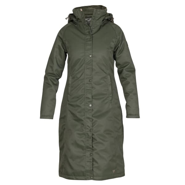 Aubrion Womens/Ladies Halcyon Waterproof Coat Green XXS