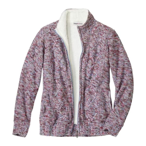 Atlas For Women Mottled stickad jacka för damer/kvinnor