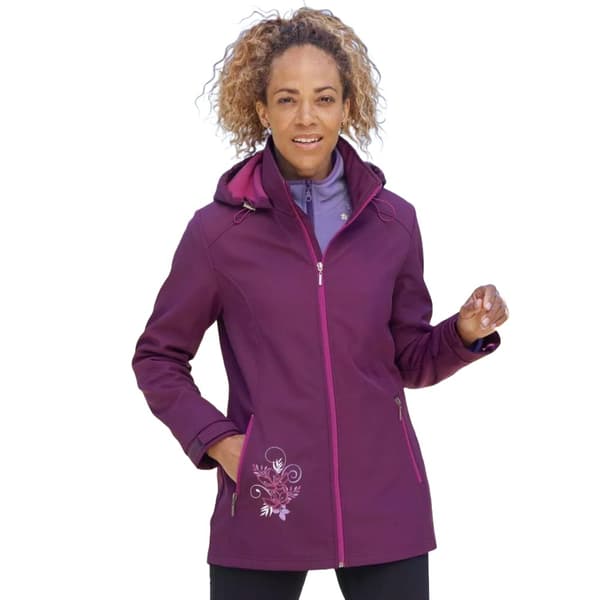 Atlas for Women Womens/Ladies Fleece Lined Water Repellent Soft Shell Jacket