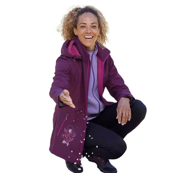 Atlas for Women Womens/Ladies Fleece Lined Water Repellent Soft Shell Jacket