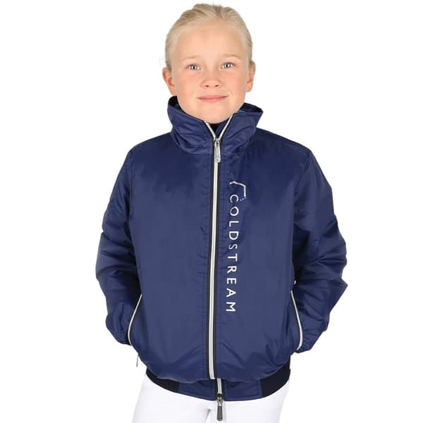 Coldstream Girls Blouson Jacket Navy 11-12 Years