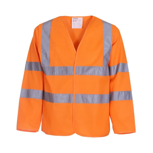 Yoko Mens Hi-Vis Long-Sleeved Jacket