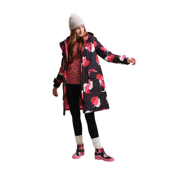 Regatta Womens/Ladies Orla Kiely Leaf Longline Waterproof Jacket