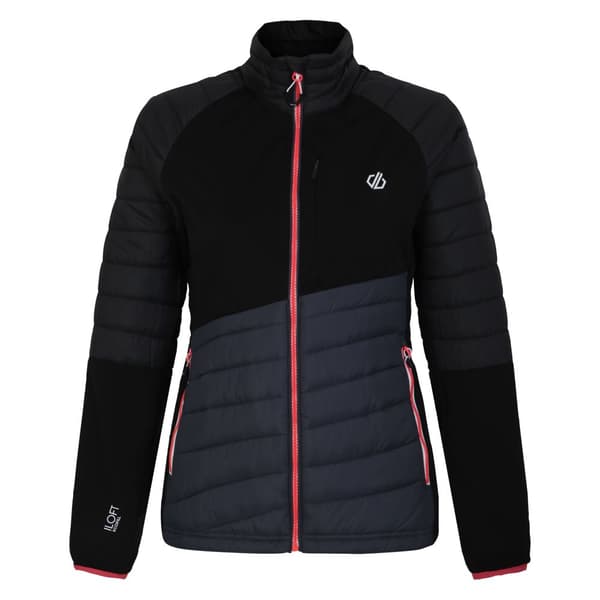 Dare 2B Womens/Ladies Lexan Hybrid Jacket Black/Ebony 10 UK