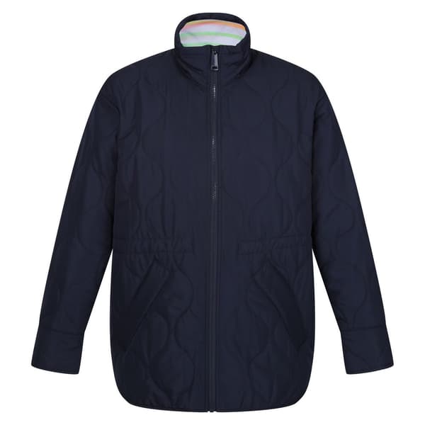 Regatta Womens/Ladies Courcelle Quilted Jacket Navy 8 UK