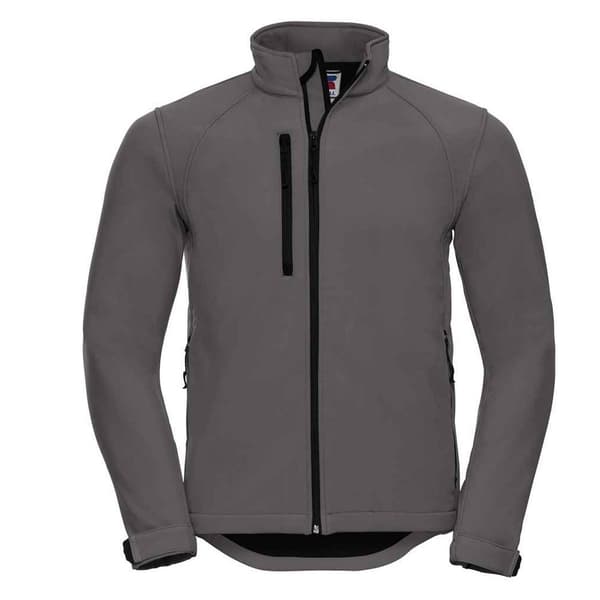 Russell Mens Plain Soft Shell Jacket