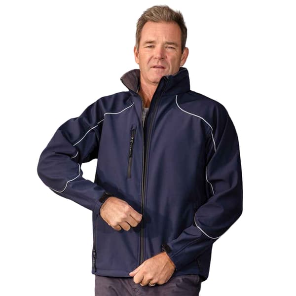 WORK-GUARD by Result Mens Ice Fell Hooded Soft Shell Jacket