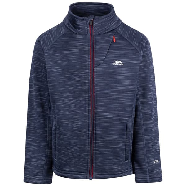 Trespass Mens Verety Fleece Top Navy 11-12 Years