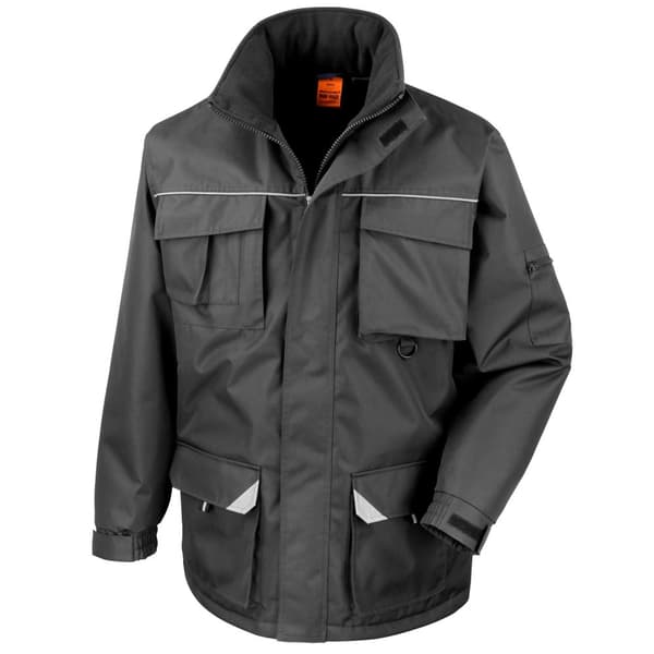 WORK-GUARD by Result Mens Sabre Padded Long Coat