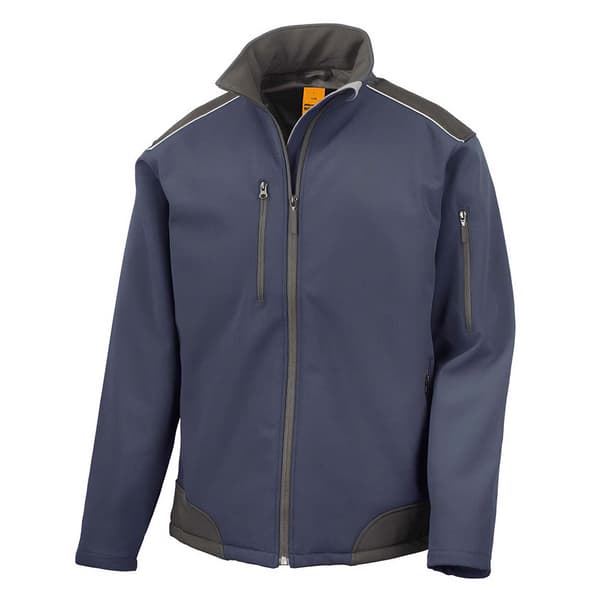 Result Work Guard Ripstop Soft Shell-jacka för herrar